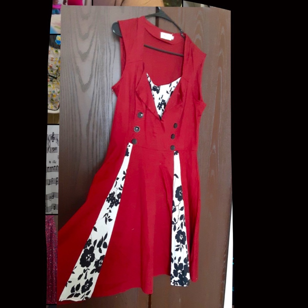 Vintage style I love Lucy dress